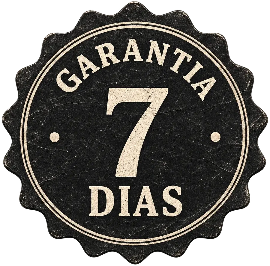 Selo: garantia de 7 dias